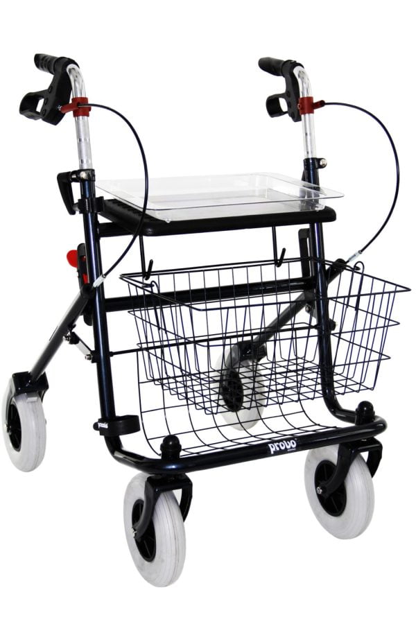 Premis rollator standaard in de kleur Zwart