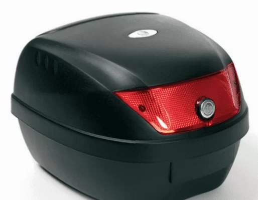 Afsluitbare koffer voor de Vermeiren scootmobiel.