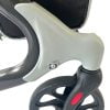 Aidapt rollator in de kleur donkergrijs detail