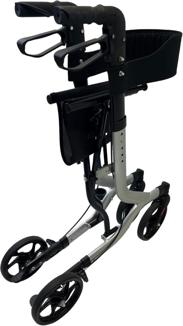 Rollator Aidapt compleet lichtgewicht ingeklapt