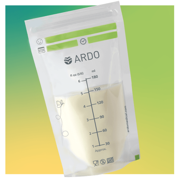 Bewaarzakjes voor moedermelk voor borstkolfset Ardo