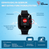 Dit alarmhorloge Lifewatcher Max biedt vele mogelijkheden.