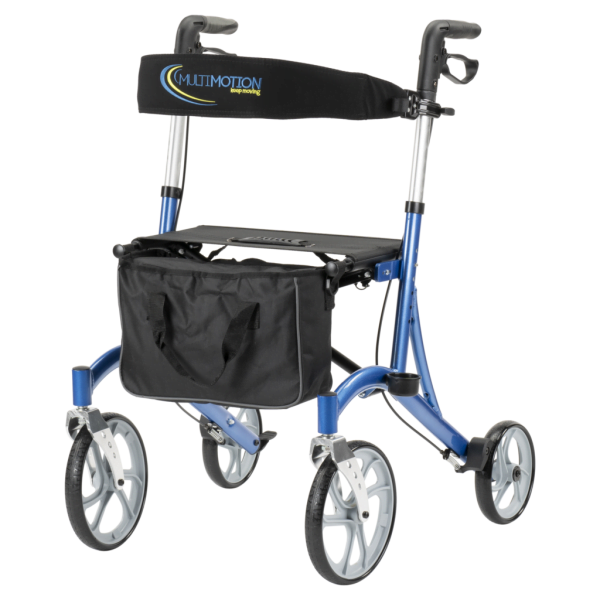 Rollator Cruiser van het merk Multi Motion in de kleur blauw