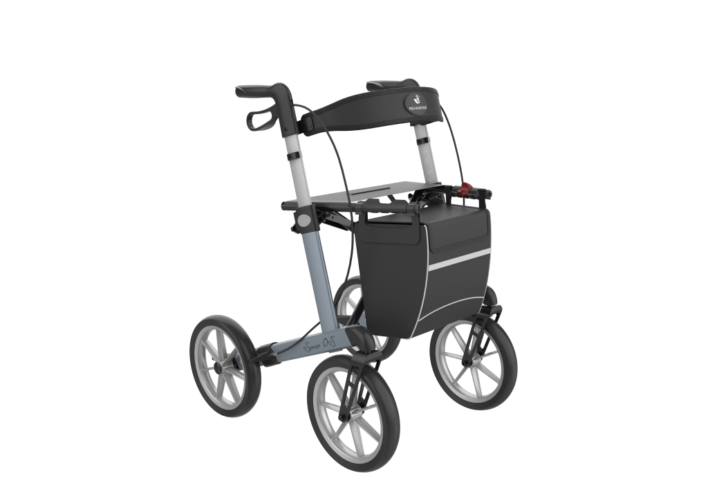Rollator Rehasense Server Outdoor Voorkant Rechts