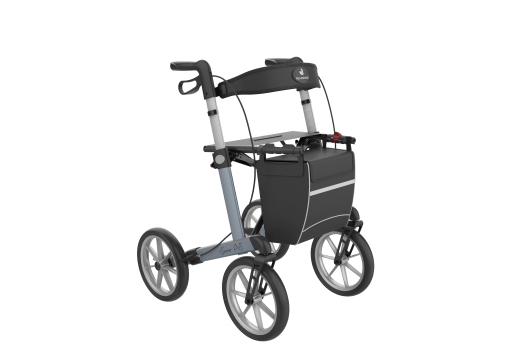 Server_OS_Ice blue_Voorkant_Rechts_Thuiszorgwinkel.nl Rollator Rehasense Server Outdoor Voorkant Rechts