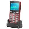 Doro telefoon in de kleur rood 1880 van Thuiszorgwinkel.nl