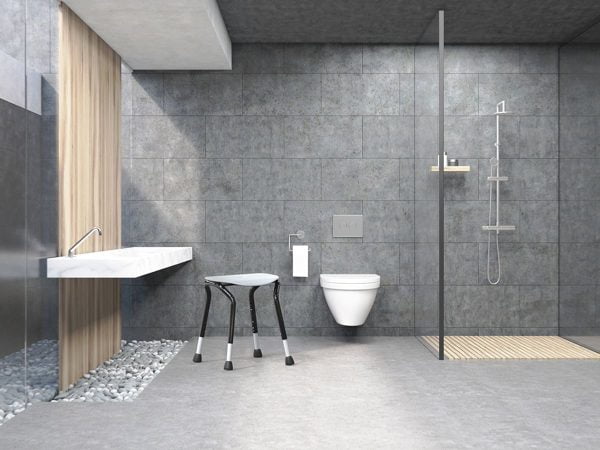 Dit is de Let's Shower douchekruk van Mobio