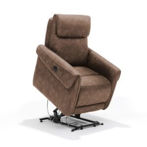 Sta-op en relaxstoel Toronto met 1 motor in 3 kleuren.