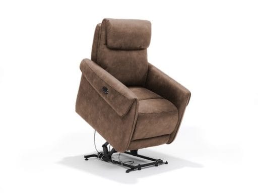 Sta-op en relaxstoel Toronto met 1 motor in 3 kleuren.