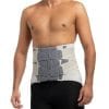 Deze semi-rigide rugbandage PRS643G van niet-elastisch, luchtdoorlatend weefsel met drie lagen dat zich perfect aanpast aan de vorm van de patiënt wordt ingezet voor conservatieve en postoperatieve stabilisatie in het onderrug gebied.