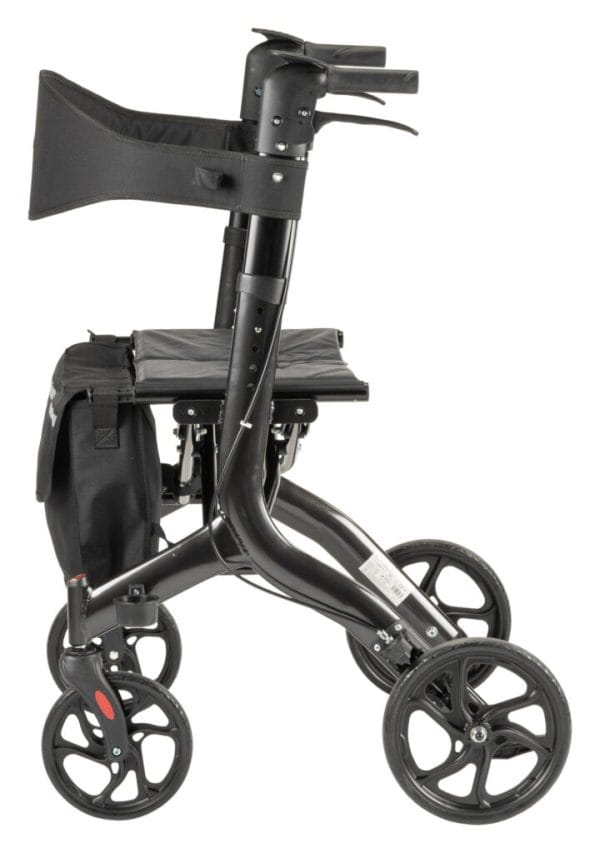 De MultiMotion Light XL rollator is speciaal gebouwd voor extra zware belasting, hij kan belast worden tot 200 kg.