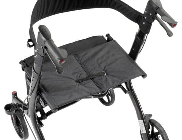 De MultiMotion Light XL rollator is speciaal gebouwd voor extra zware belasting, hij kan belast worden tot 200 kg.