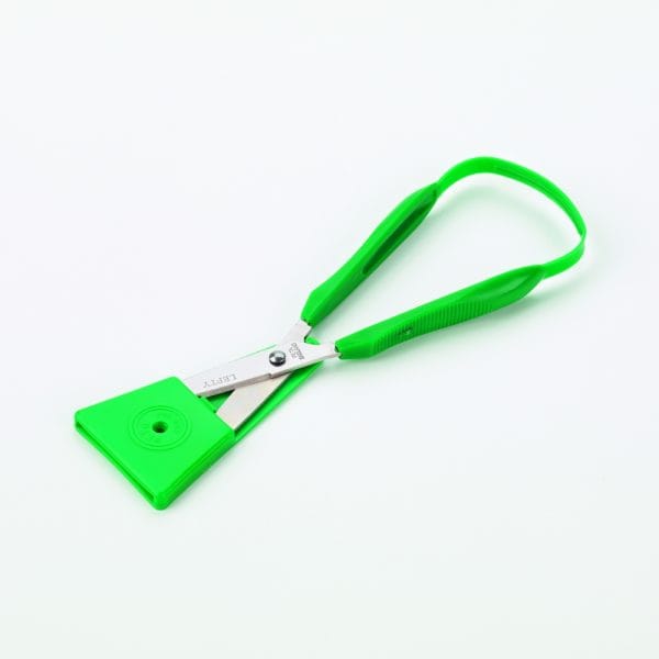 Lusschaar linkshandig in de kleur groen.