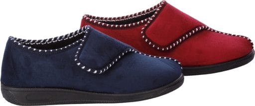 MSF_Pantoffel_Bordeaux_Blauw_Thuiszorgwinkel.nl De pantoffel van MSF in de kleur blauw en bordeaux verkrijgbaar