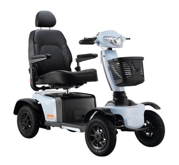 De Excel Galaxy II DeLuxe Evo is de alleskunner scootmobiel met heel veel extras.