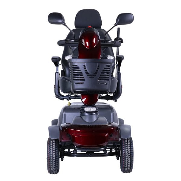 De Galaxy Citiflyer 4 is een compact instapmodel scootmobiel in kleur Rood.