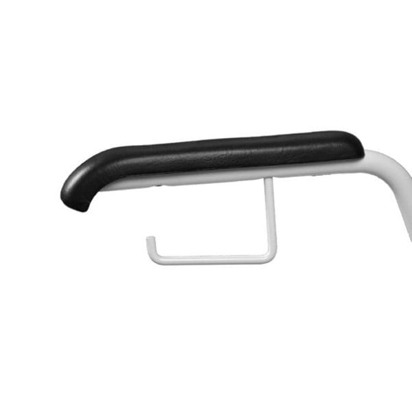 Deze toiletrolhouder van JadaCare is geschikt voor armleggers van JadaCare toiletbeugels.