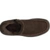De bruin Vito moccasin van orthofeed met eenvoudige instap en antislipzool.
