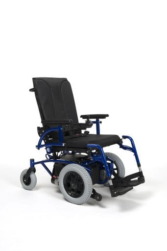 Navix FWD - C71 - nwe controller_thuiszorgwinkel.nl Elektrische rolstoel Navix Vermeiren met voorwielaandrijving in kleur blauw
