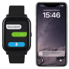 Alarmhorloge LifeWatcher Prime is geschikt om te alarmeren, bellen en videobellen.